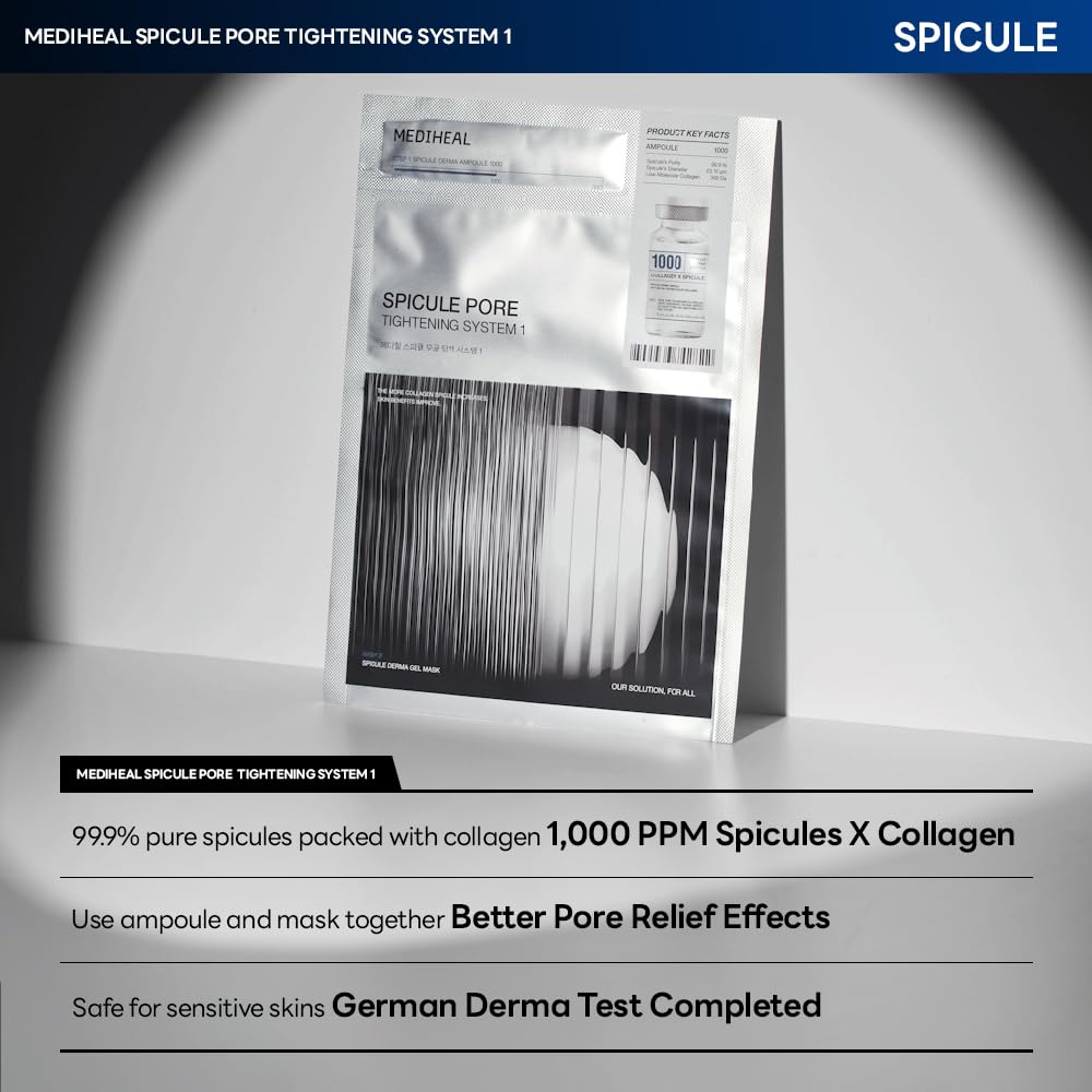 Mediheal Derma Test certified label signals non-irritating formulation.