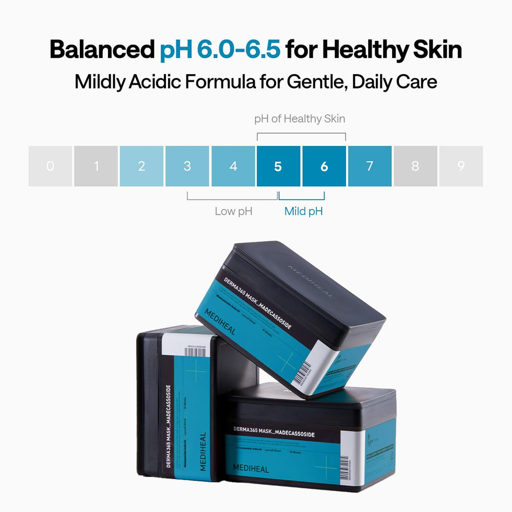 Mediheal Derma365 Madecassoside Mask vegan plant-derived fabric detail