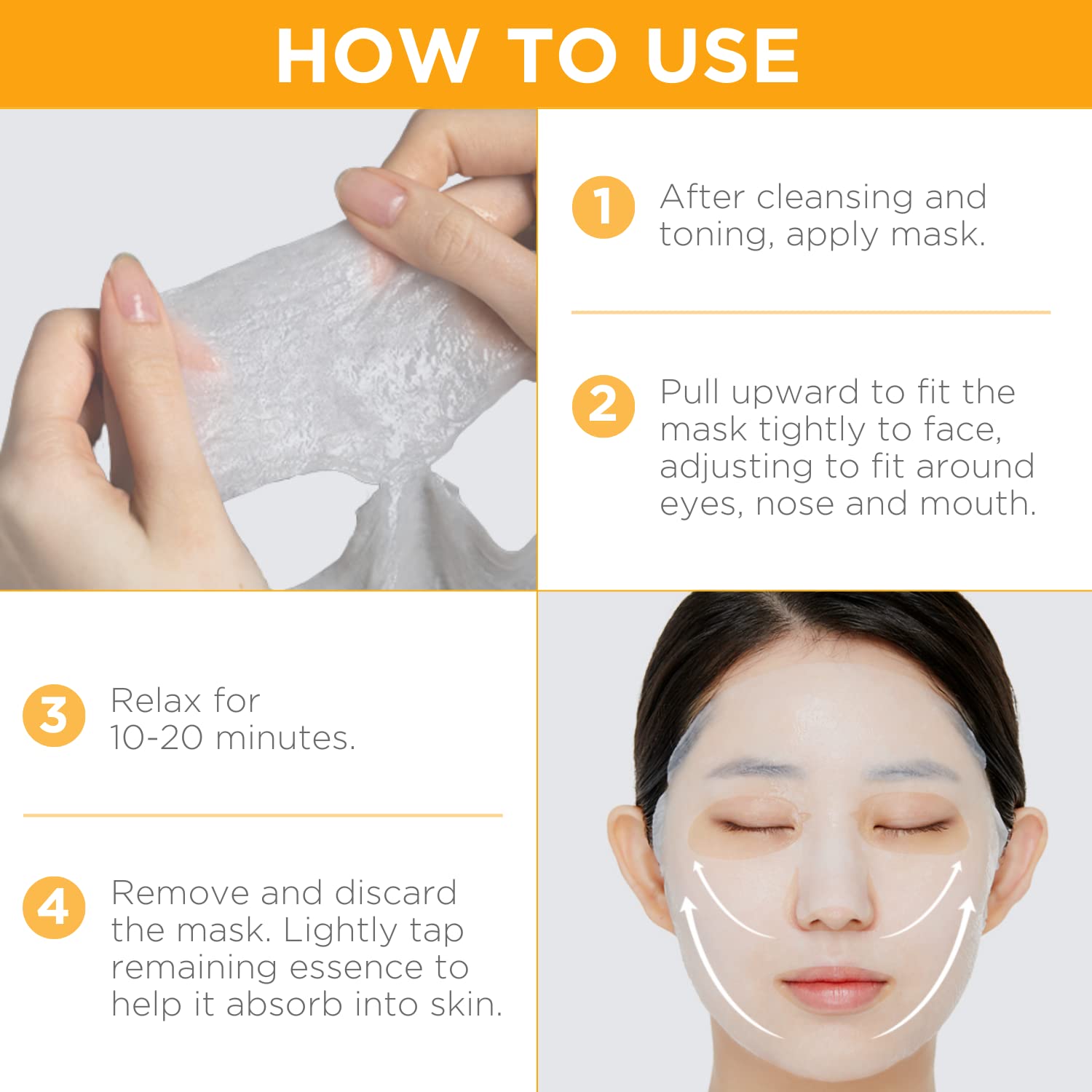 Mediheal EGT Ampoule Mask finish delivers a radiant, firming feel after use.