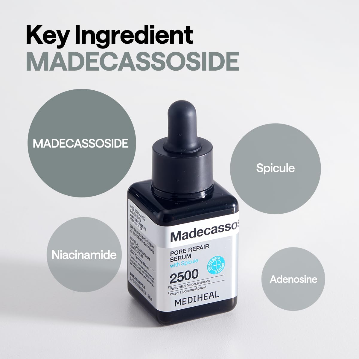 Pore texture refinement close-up highlighting improved surface feel