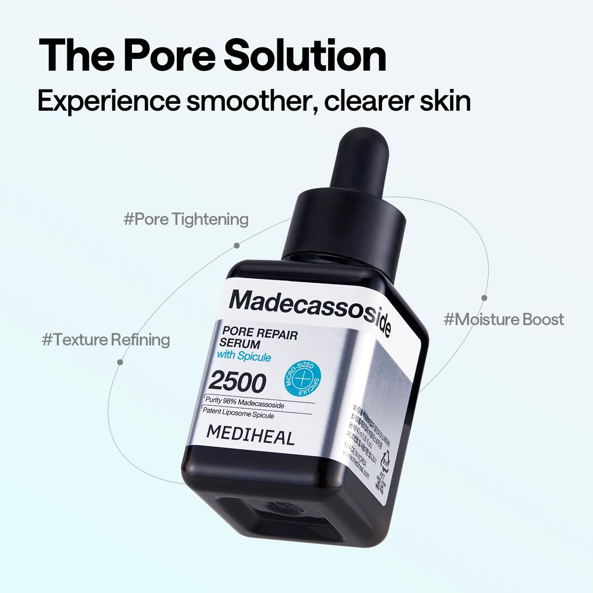 Hypoallergenic formulation tested on sensitive skin for gentle daily use