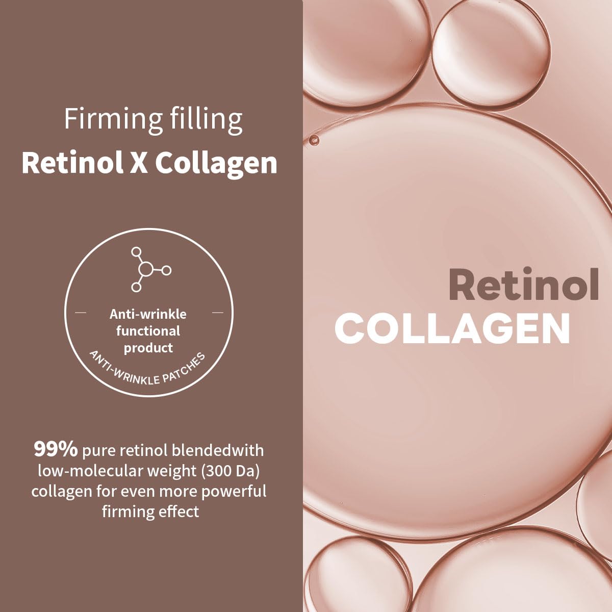 Mediheal Retinol Collagen Cream Lifting Mask retinol collagen micro-particles illustrate skin-improvement potential