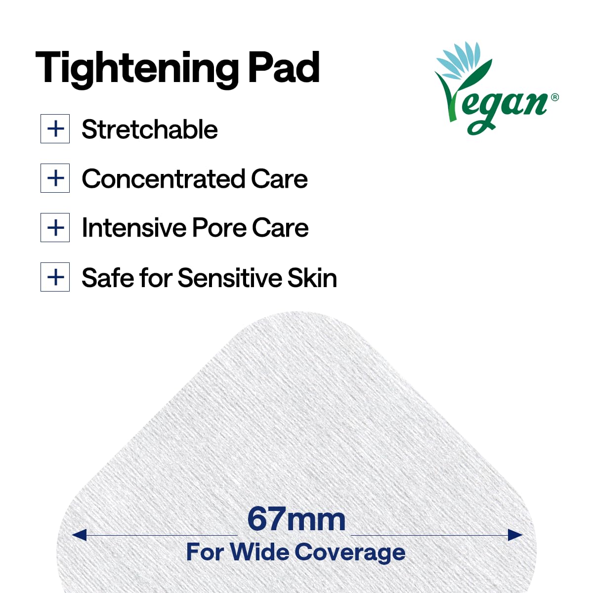 Mediheal hypoallergenic pads suitable for sensitive skin.