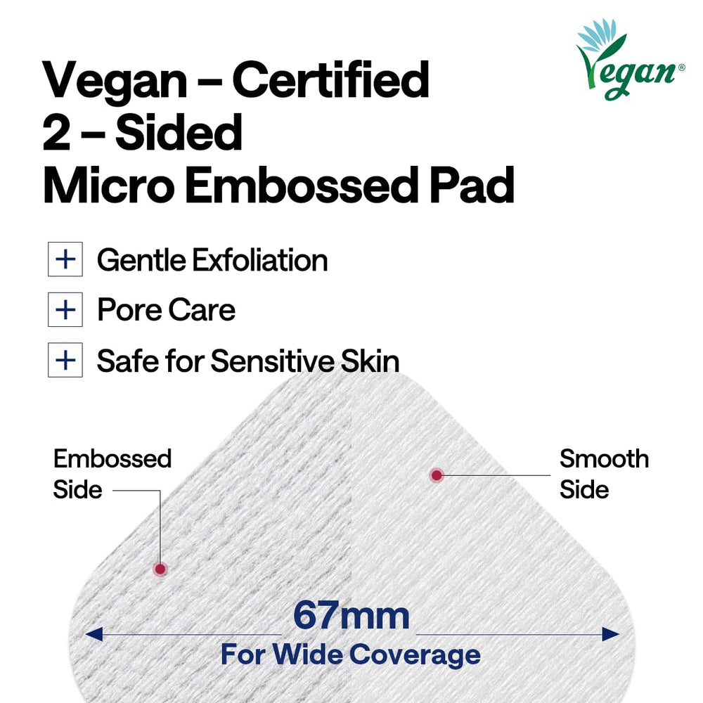 Mediheal Toner Pads sebum control application demonstrates oil balance