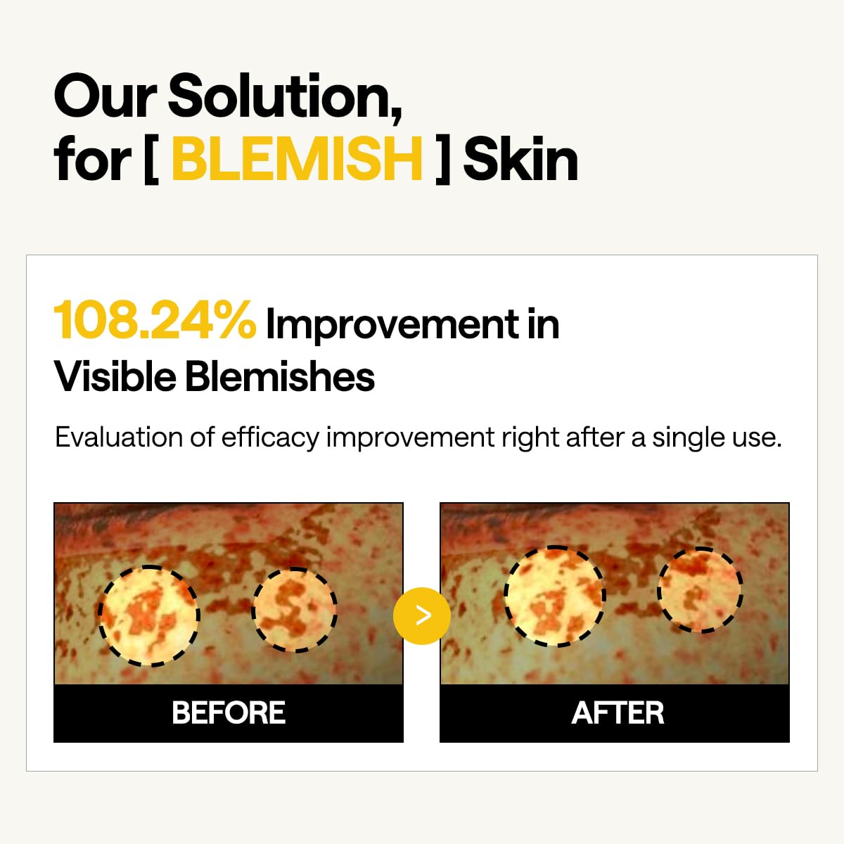 Mediheal Vita Collagen dermatological testing note indicating low irritation potential.
