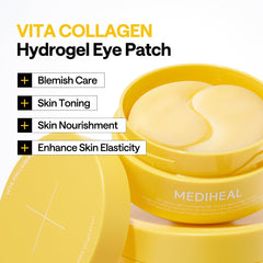 Mediheal Vita Collagen jar with sealing cap for freshness and easy storage.