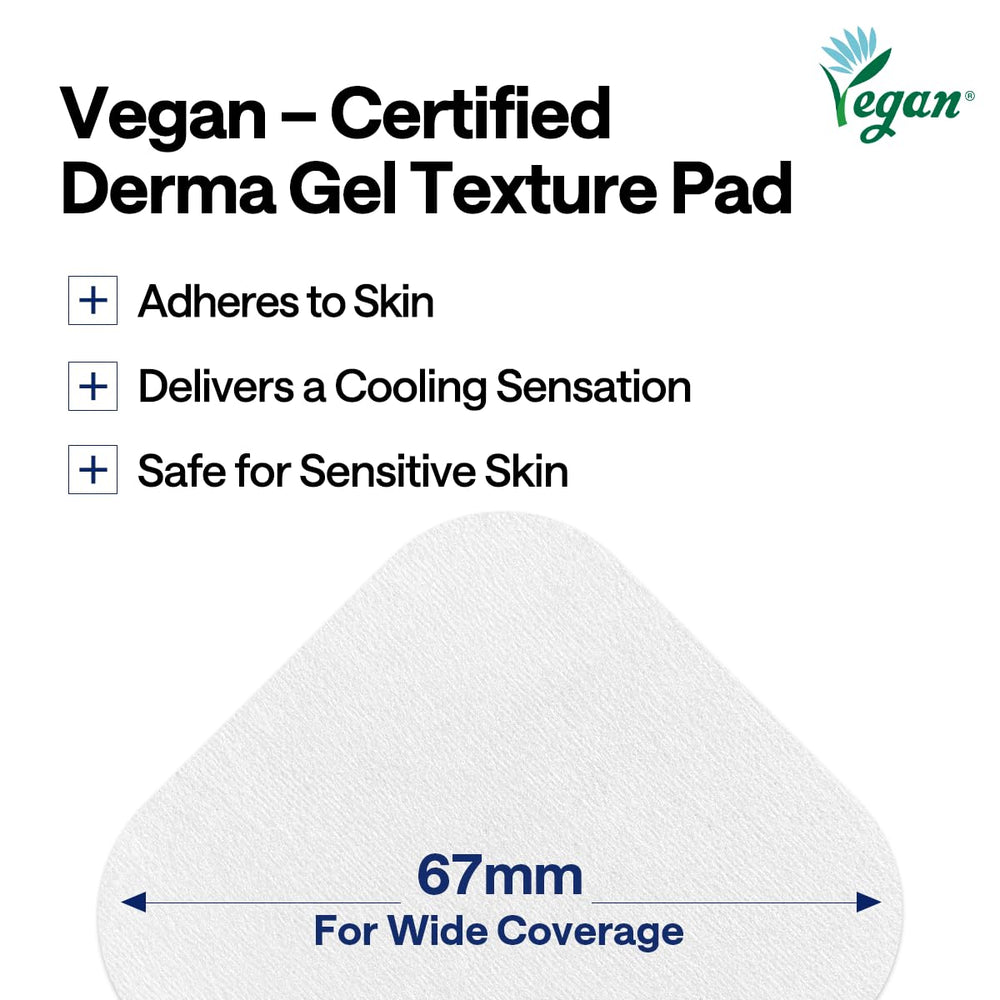 Mediheal Watermide Pad vegan fiber texture emphasizes gentle skincare.