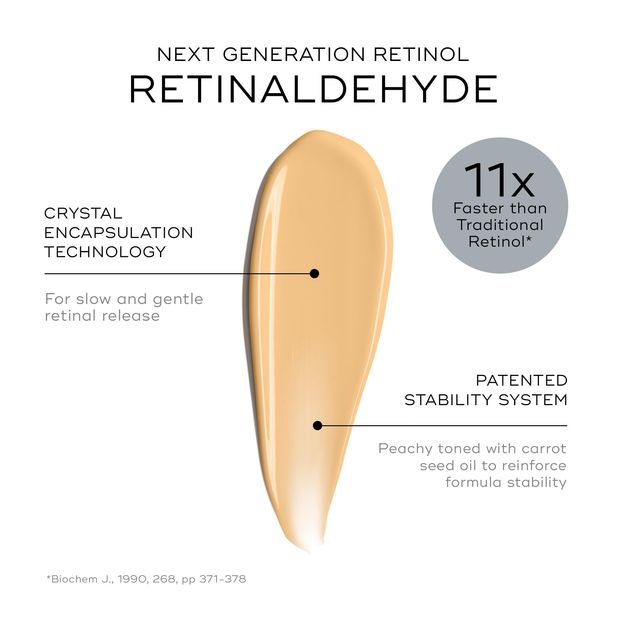 Medik8 Crystal Retinal 10 bottle close-up highlights refined retinaldehyde formula.