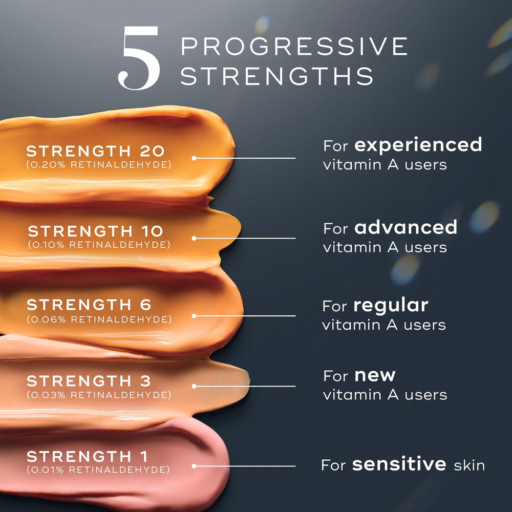 Medik8 Crystal Retinal 3 label closeup shows gluten free formula and beginner friendly strength
