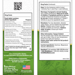 MediNatura T-Relief tablets dissolve quickly for fast relief.