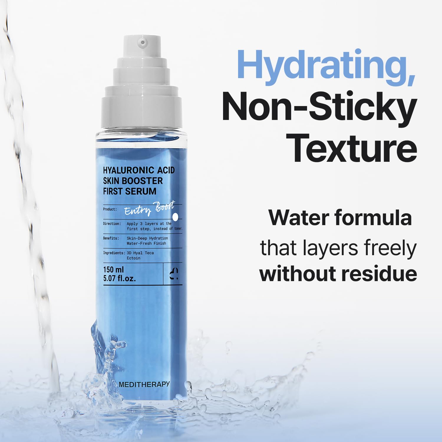 Meditherapy 333Serum 3D hydration concept reinforces deep hydration