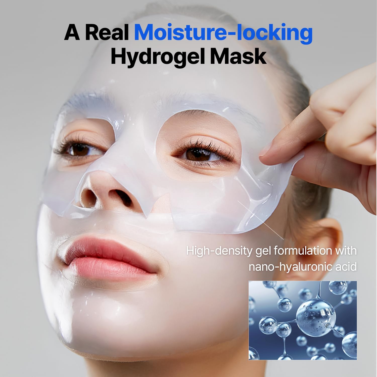 MEDITHERAPY Bluelayer Water Dome Mask hydration boost on skin texture