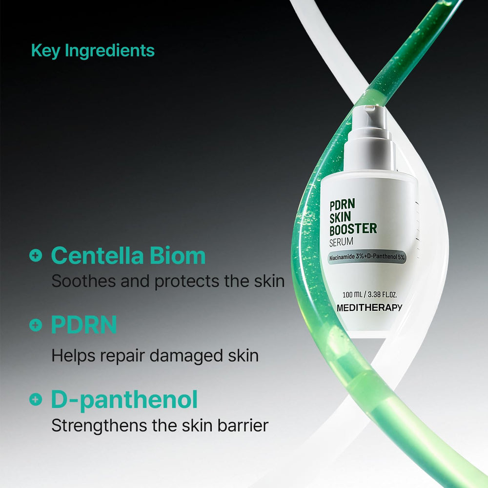 MEDITHERAPY PDRN oil-control action helps balance shine for clearer complexion.