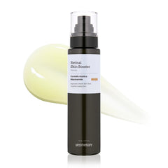 MEDITHERAPY Retinal Skin Booster bottle shows gentle beginner-friendly serum with glow