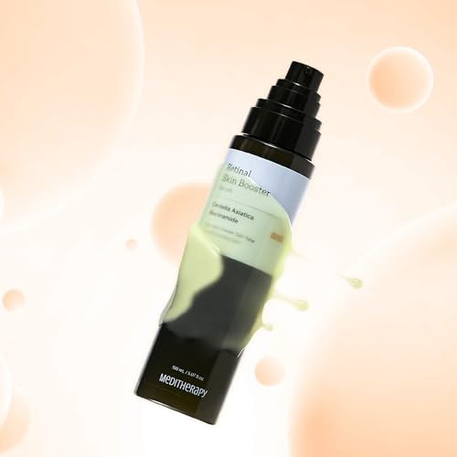 Natural yellow hue signals retinaldehyde base in MEDITHERAPY serum