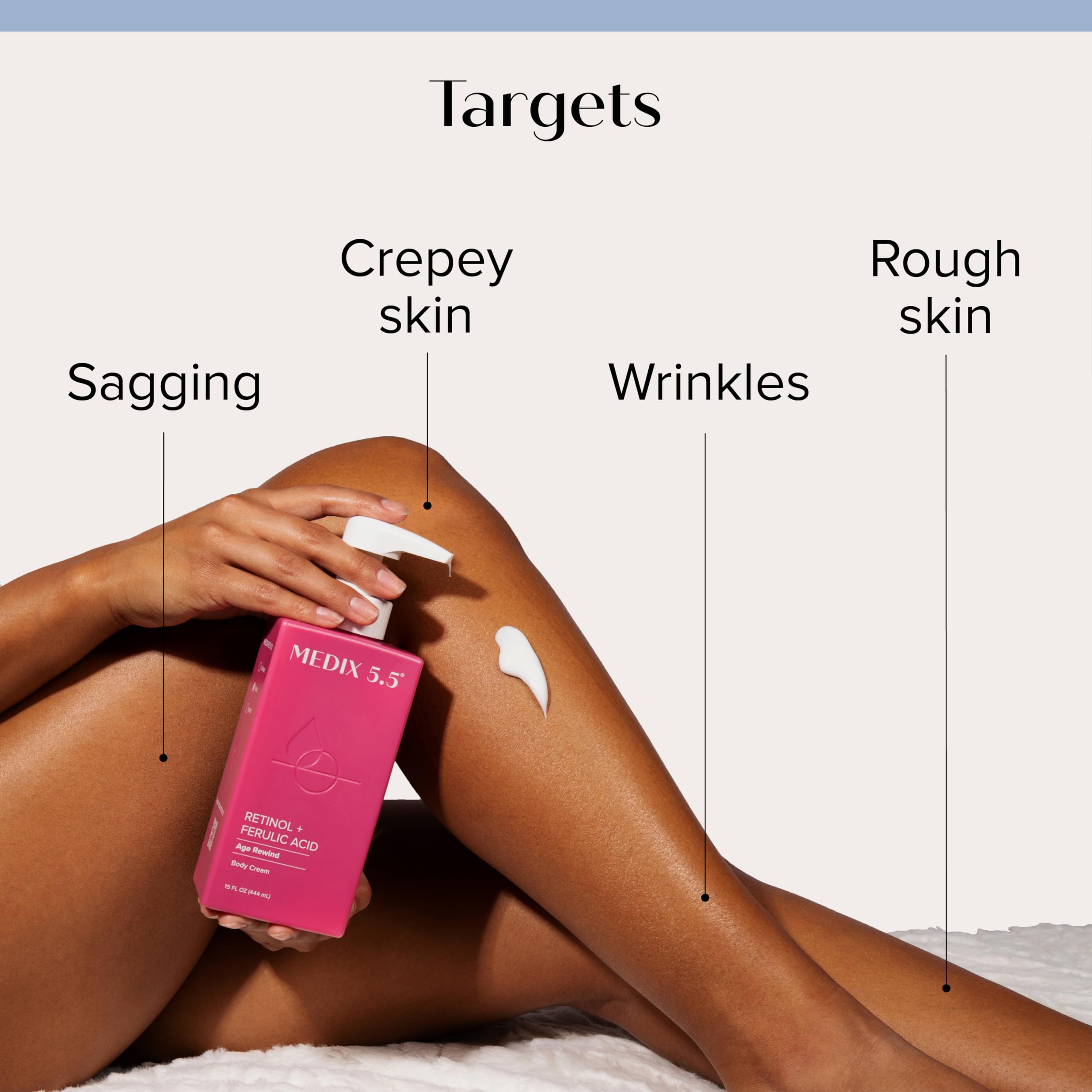 Medix 5.5 Set on bathroom shelf shows compact skincare routine.