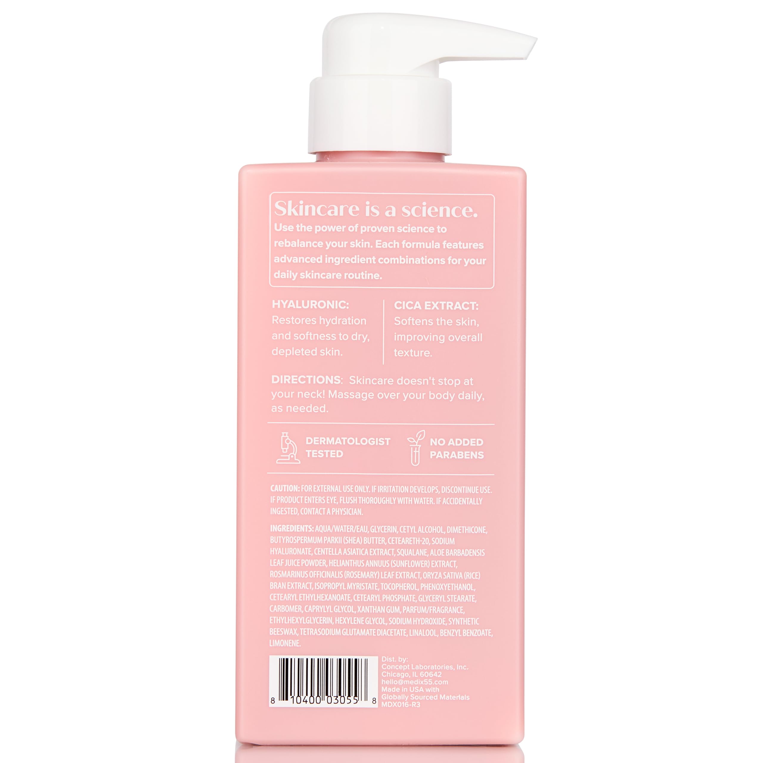 Medix 5.5 Close-up texture shows creamy consistency for comfortable layering