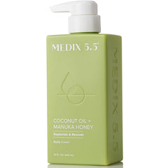 Medix 5.5 Coconut Oil + Manuka Honey Body Cream jar for deep hydration