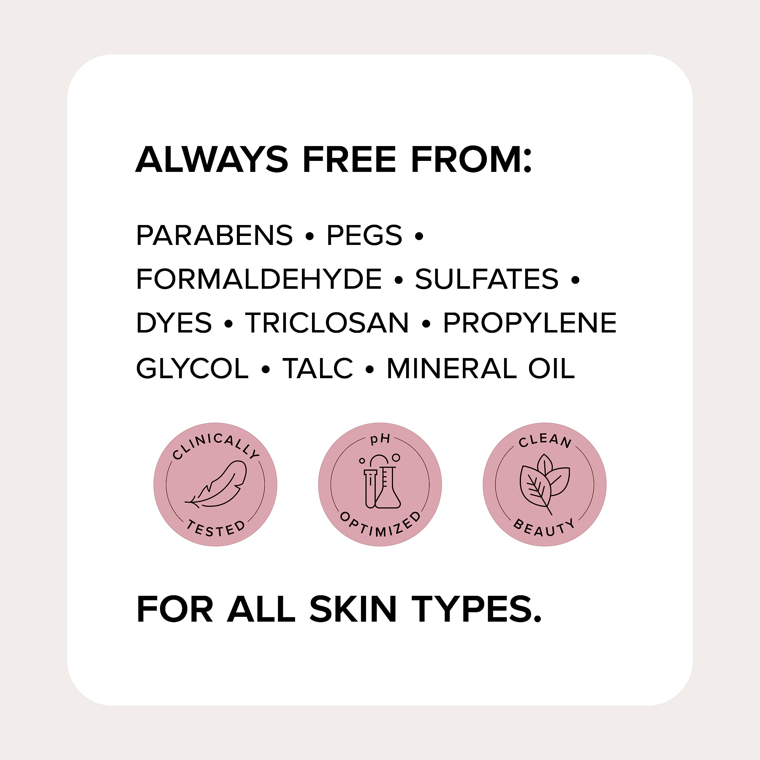 Medix 5.5 Cruelty-free vegan seal signals ethical skincare