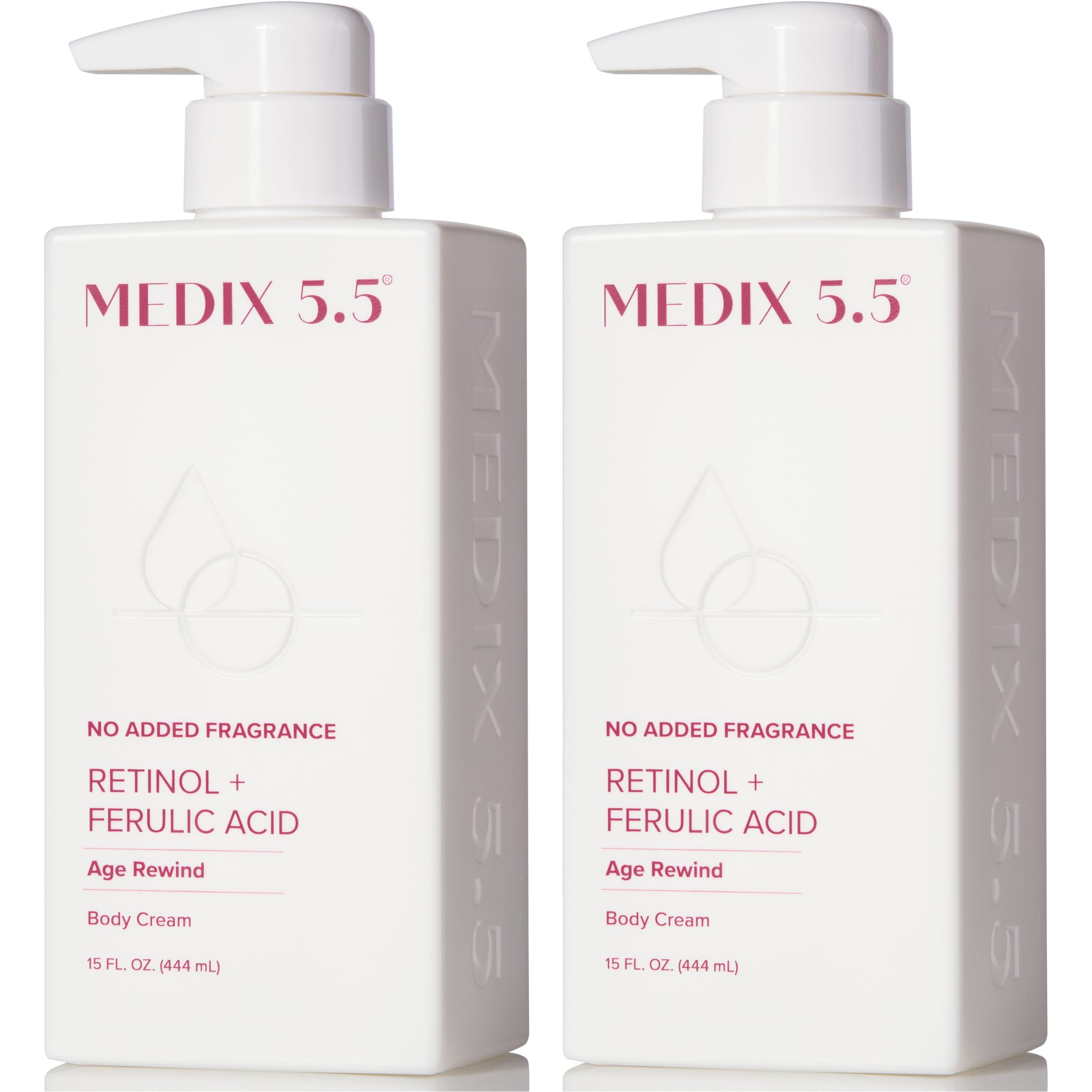 Medix 5.5 fragrance-free retinol face moisturizer bottle showing clean packaging and daily anti-aging support