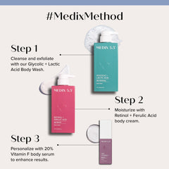 Medix 5.5 Glycolic Lactic Exfoliating Wash bottle foaming