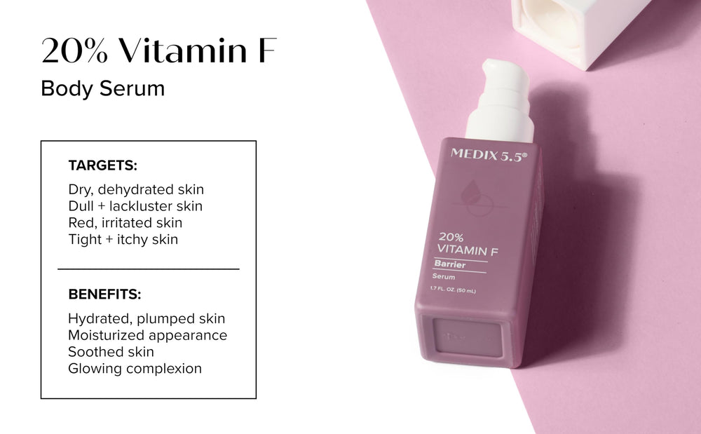 Medix 5.5 multi-use hair care shot indicating conditioning benefits