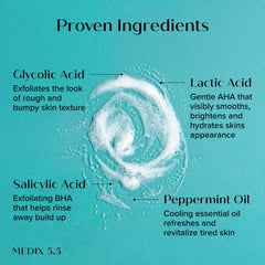 Medix 5.5 peppermint-eucalyptus scented bottle with refreshing aroma