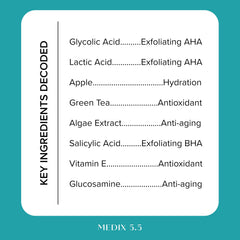 Skin renewal close-up suggests a smoother, refreshed texture