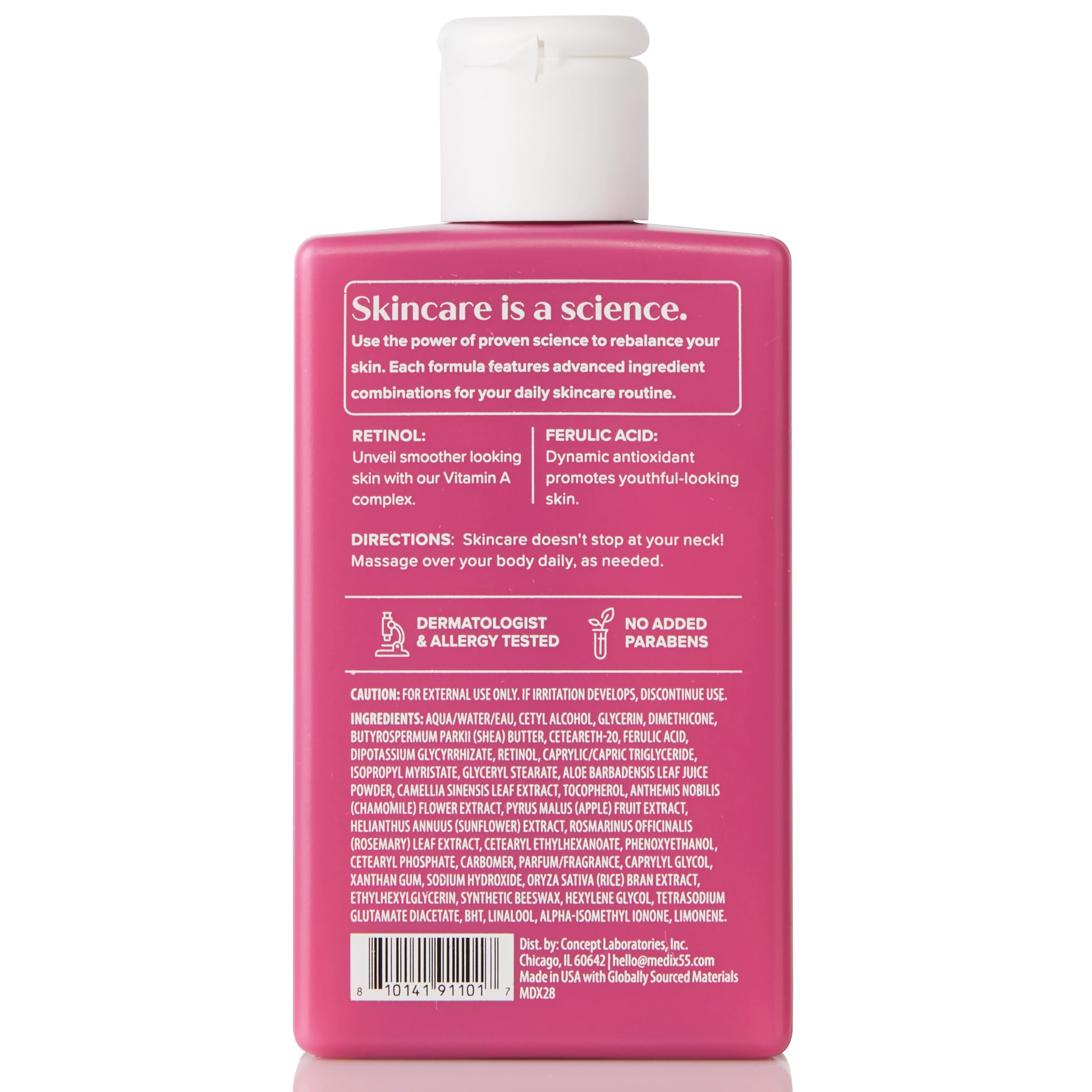 Medix 5.5 travel-size 3oz pack for on-the-go retinol care.