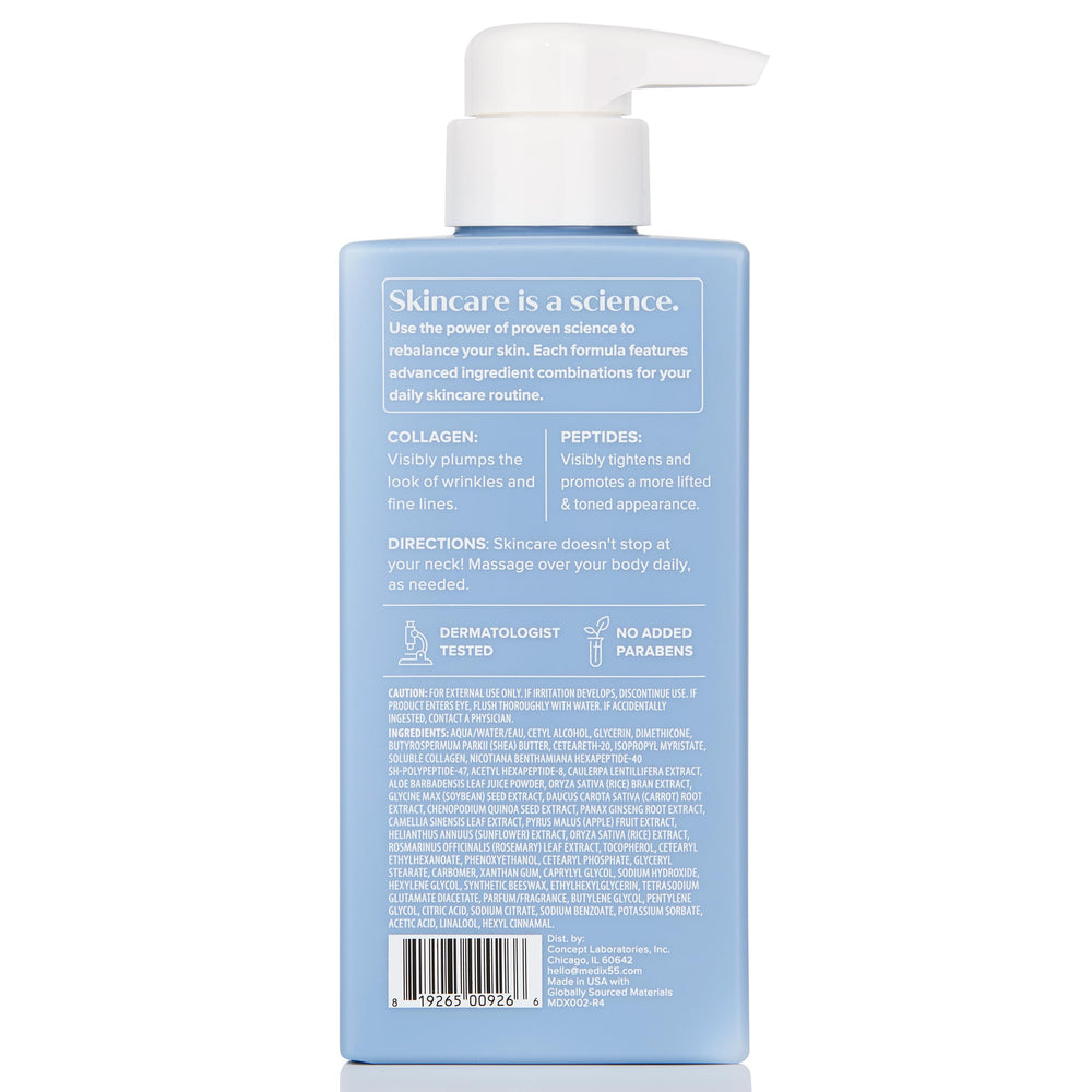 Medix 5.5 Collagen Cream jar with smooth texture close-up.