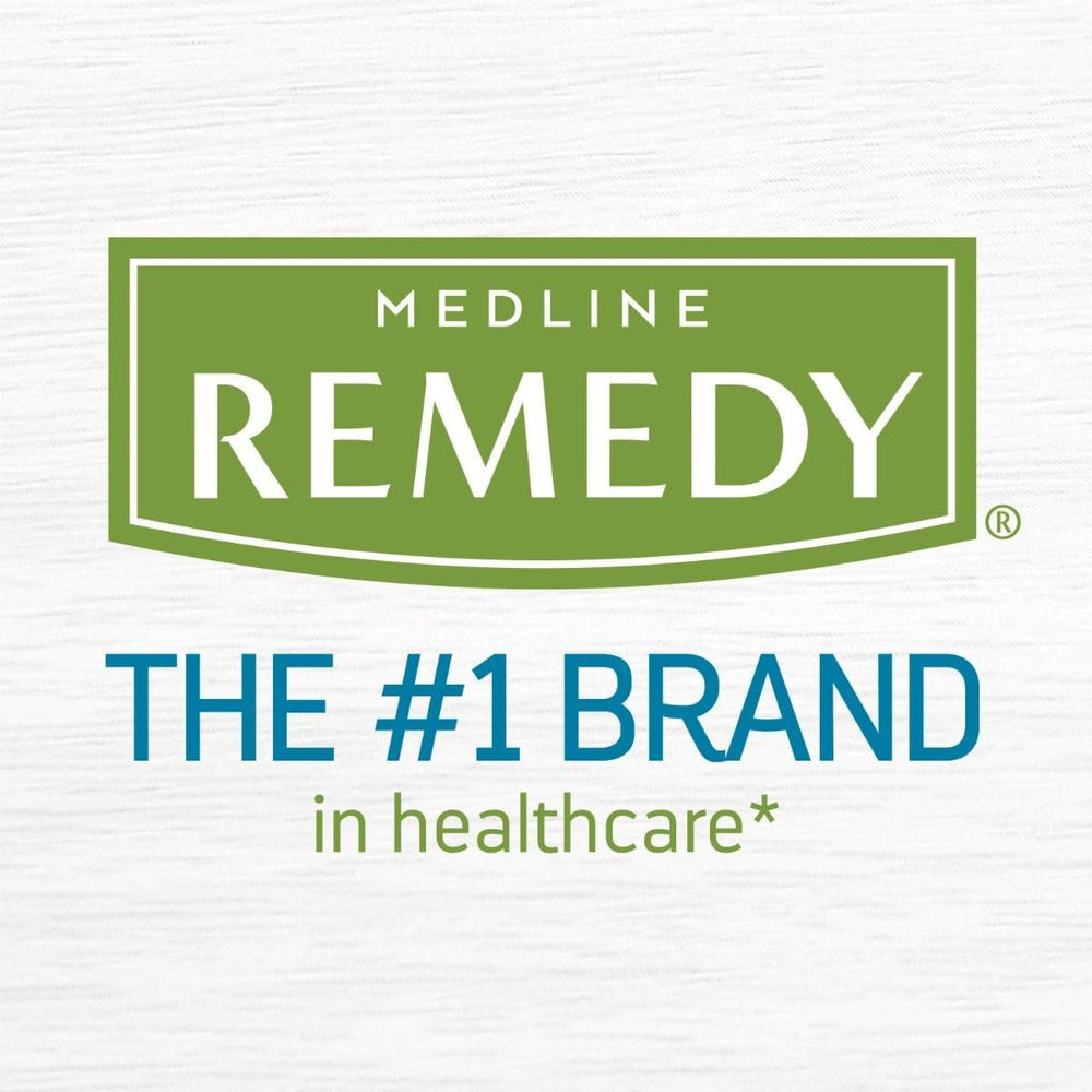Medline Remedy Phytoplex Hydrating Spray Cleanser removing barrier pastes and light residue.