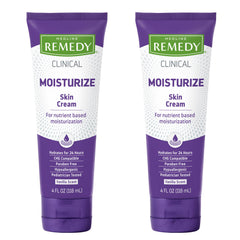 Medline Remedy Phytoplex Nourishing Skin Cream bottle front demonstrates breathable, non-greasy hydration.