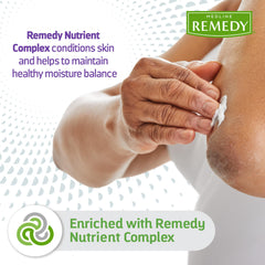 Medline Remedy Phytoplex Nourishing Skin Cream texture is ready for quick application.