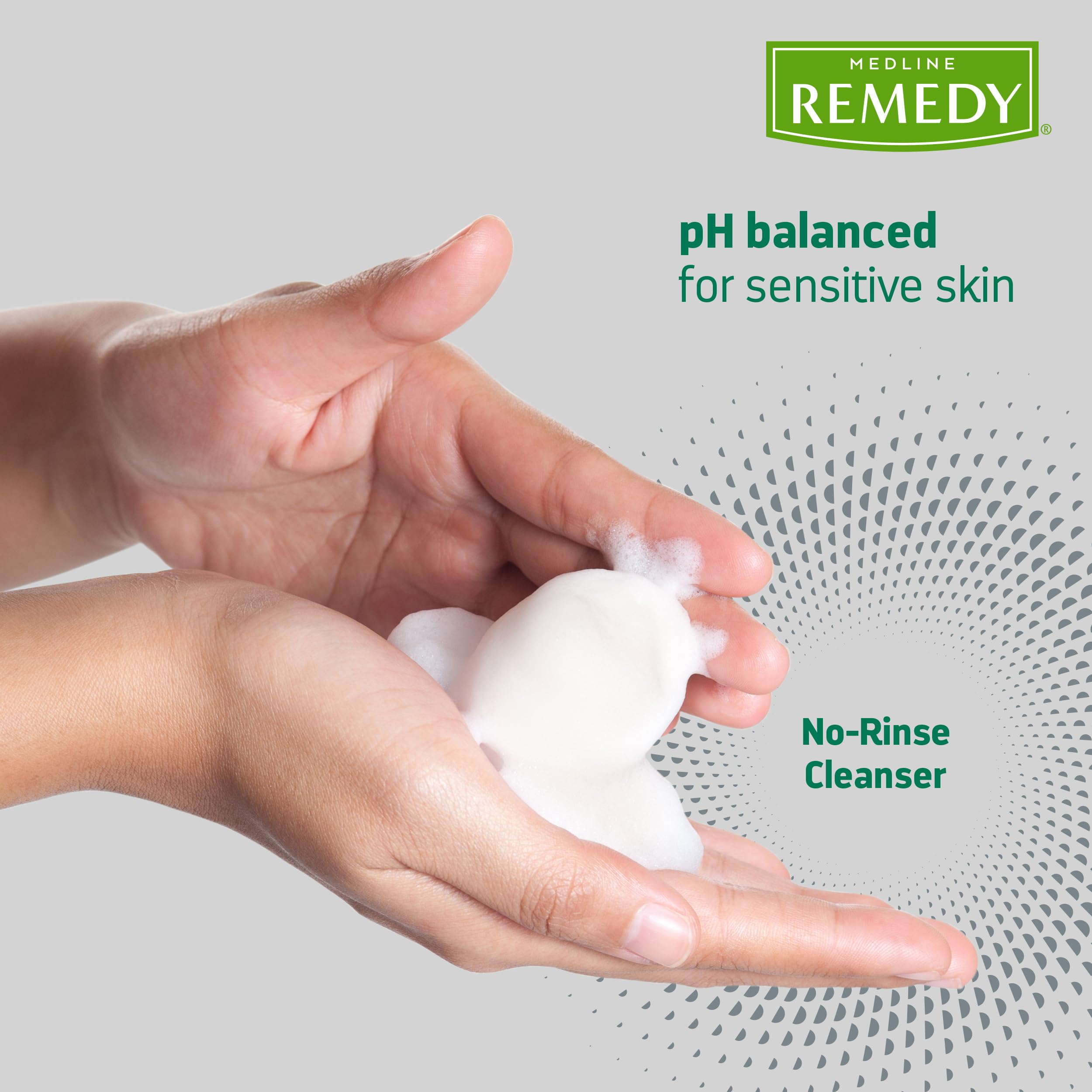 Medline Remedy subtle fragrance conveys a fresh feel without overpowering scents.