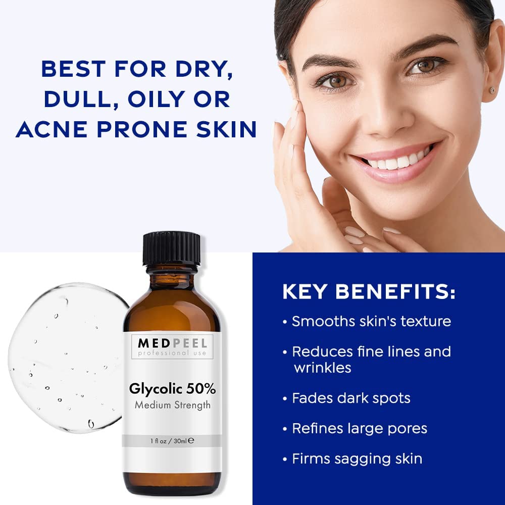 MedPeel-patch-test-behind-ear: patch test helps gauge tolerance before full peel.