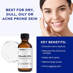 MedPeel-patch-test-behind-ear: patch test helps gauge tolerance before full peel.