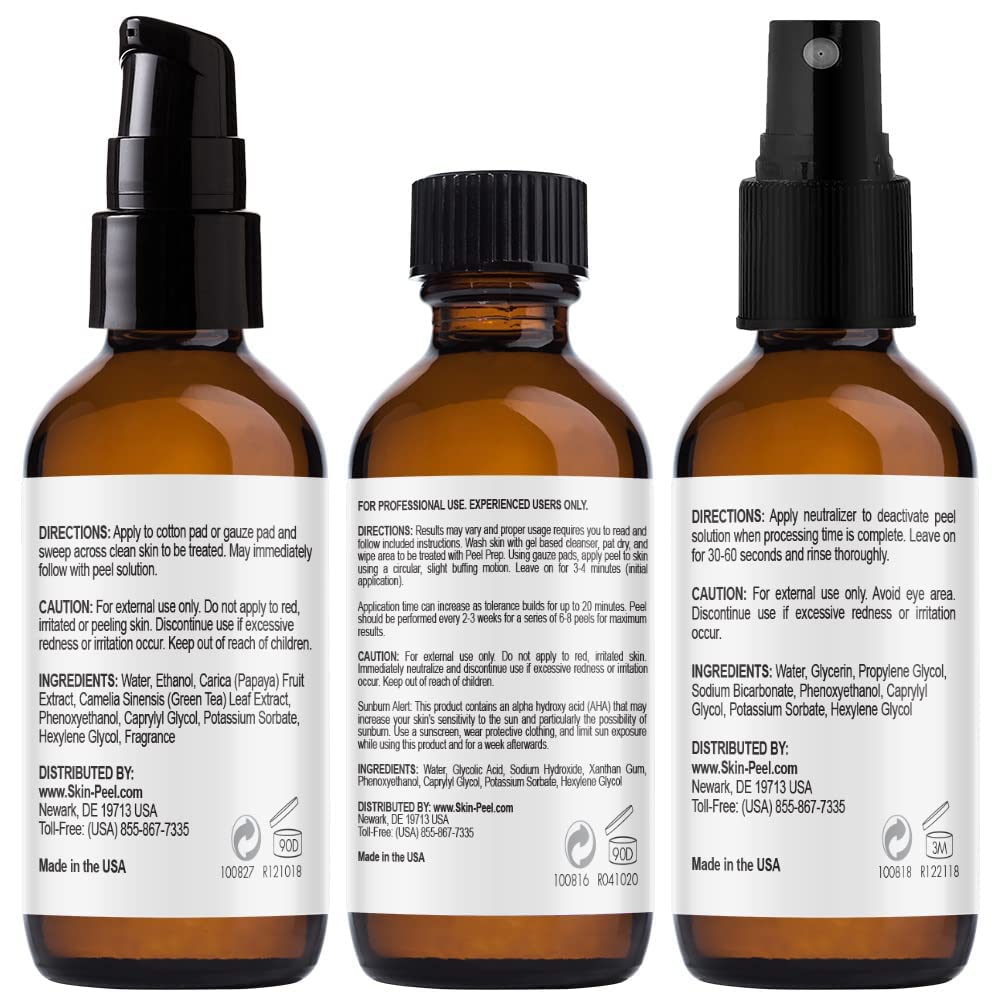 MedPeel-peel-prep-neutralizer-pack: complete prep for safe, effective peeling.
