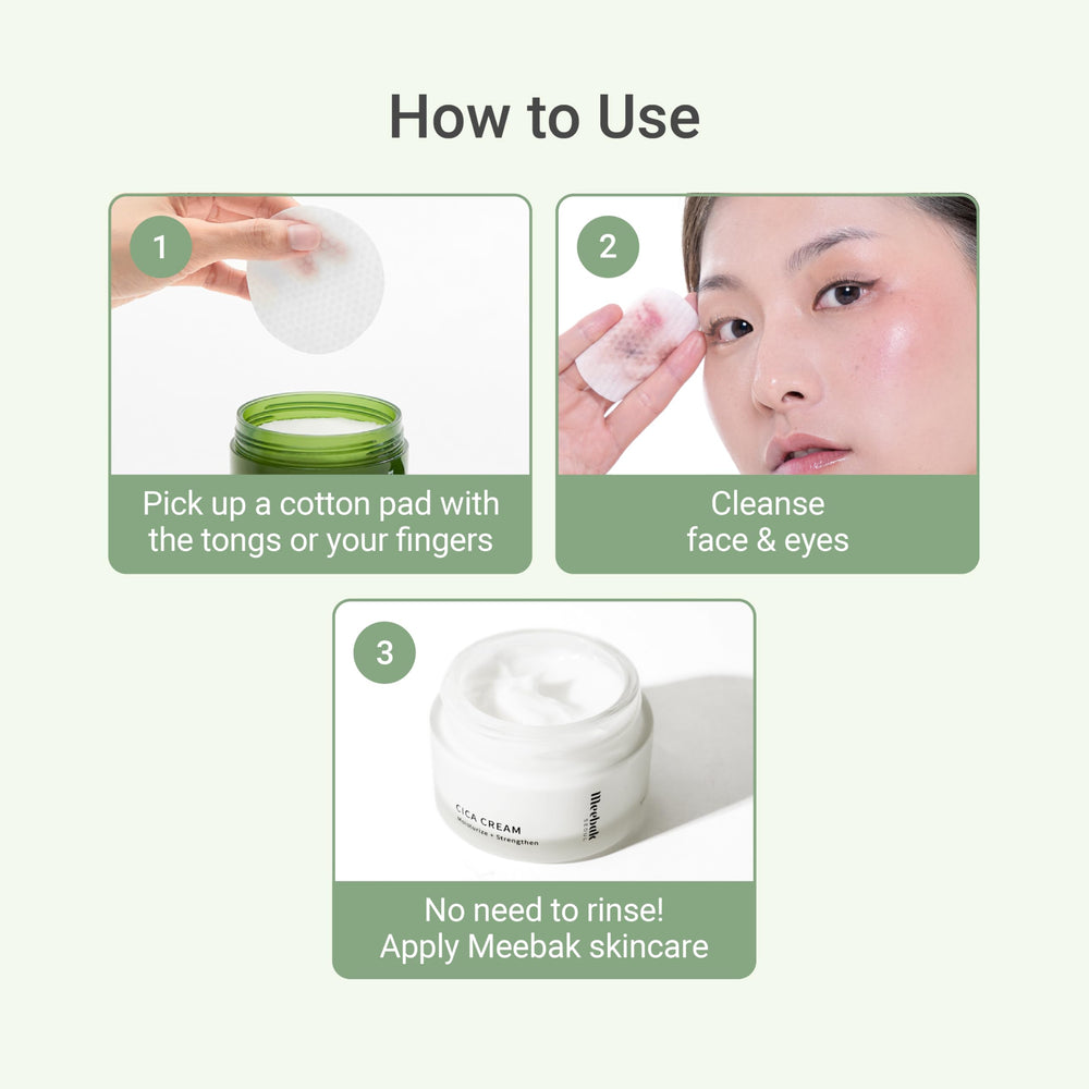Meebak skin-balance pad helps calm and prep for makeup