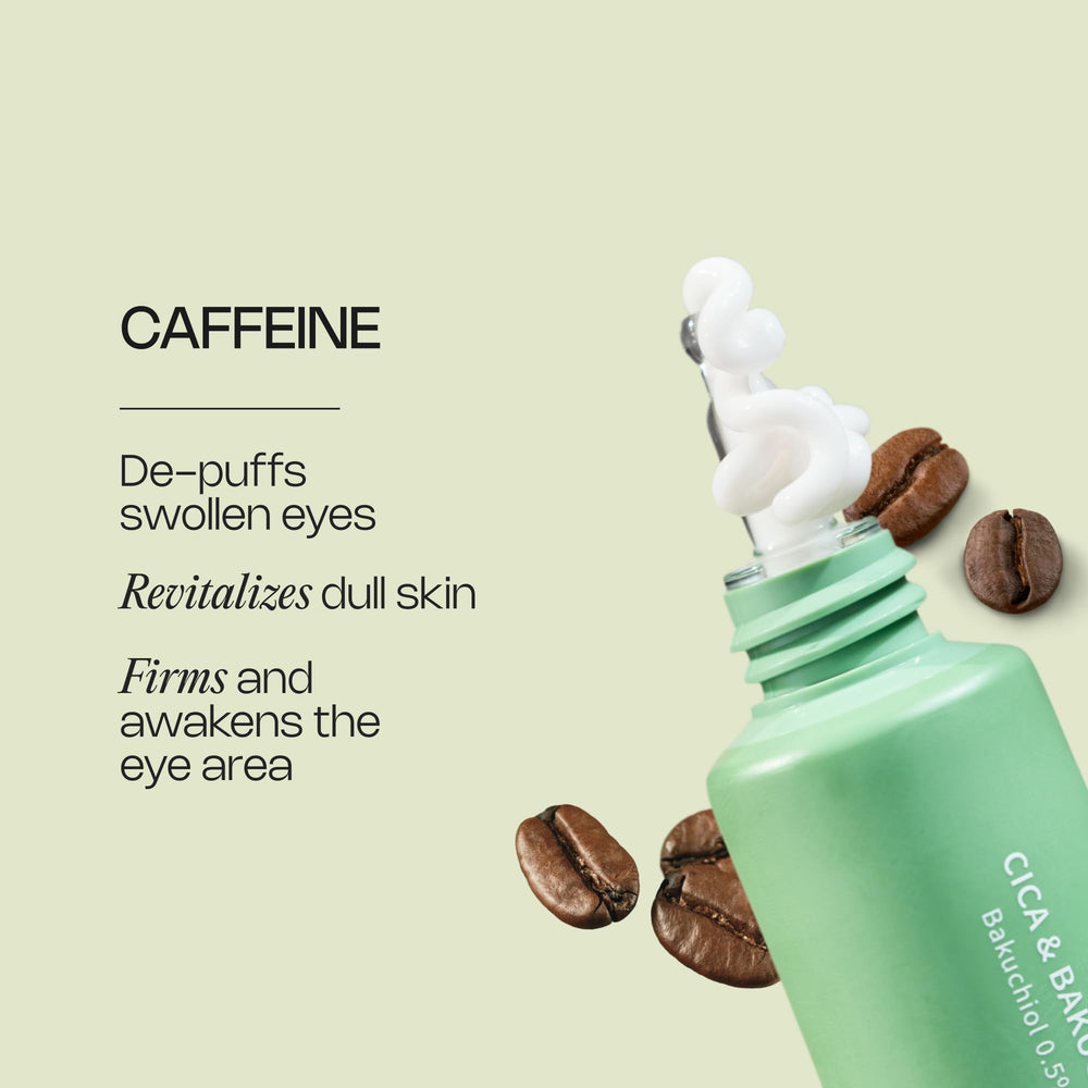 Meebak Eye Cream being applied around the eye area for daily use.