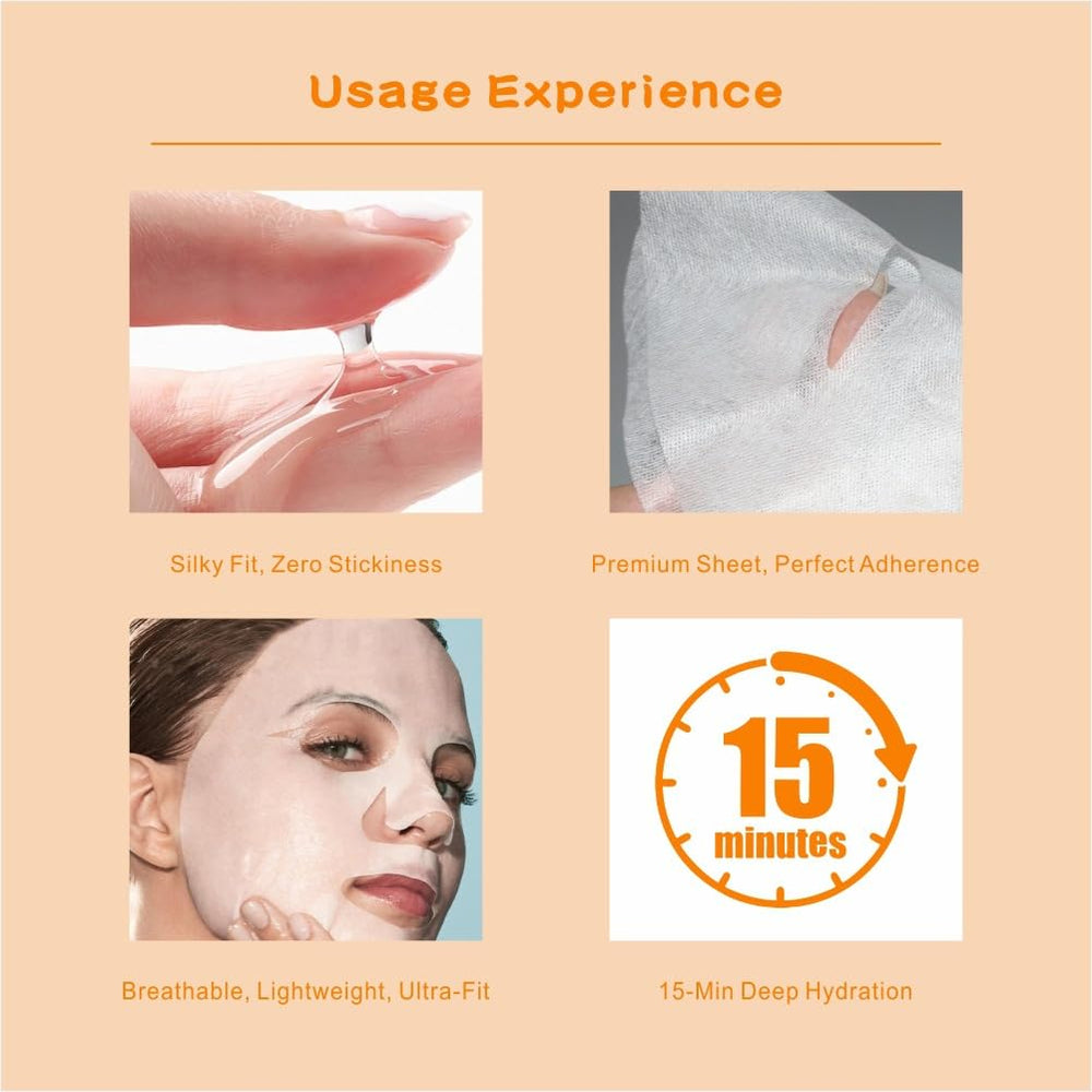 Meleell aloe vera scent sheet mask emphasizes calm, gentle hydration.