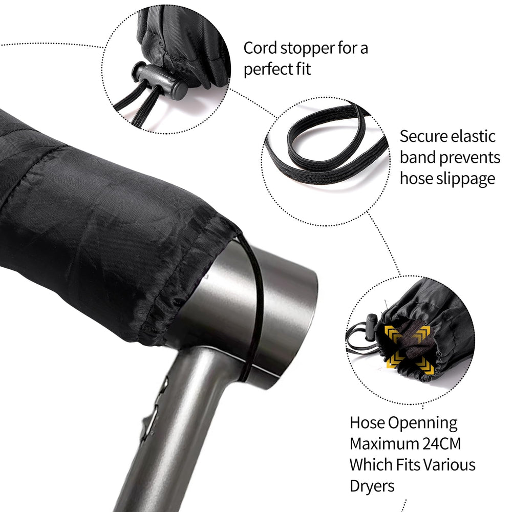 MEELUKYAYA bonnet dryer longer hose enables safer, more comfortable use