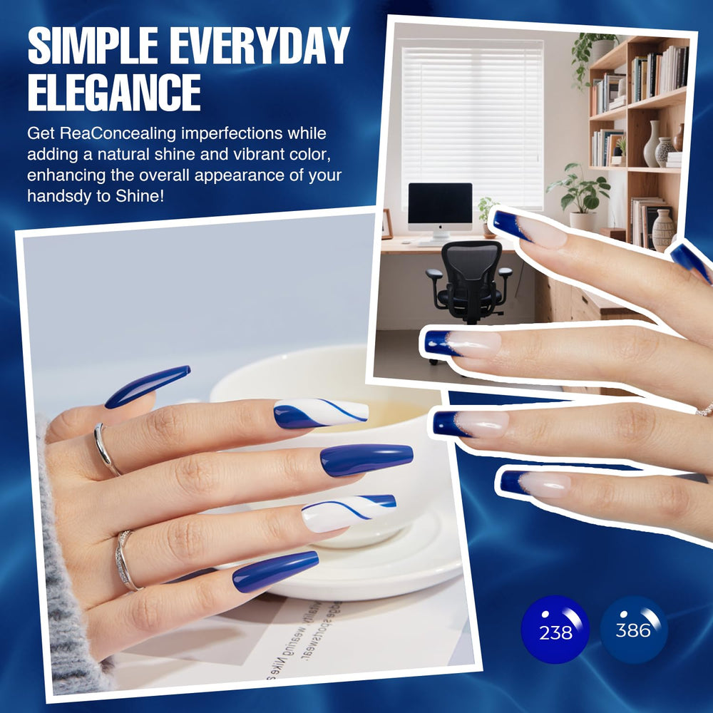 MEFA Esmalte gel aplicación rápida, curado en minutos para uñas lisas