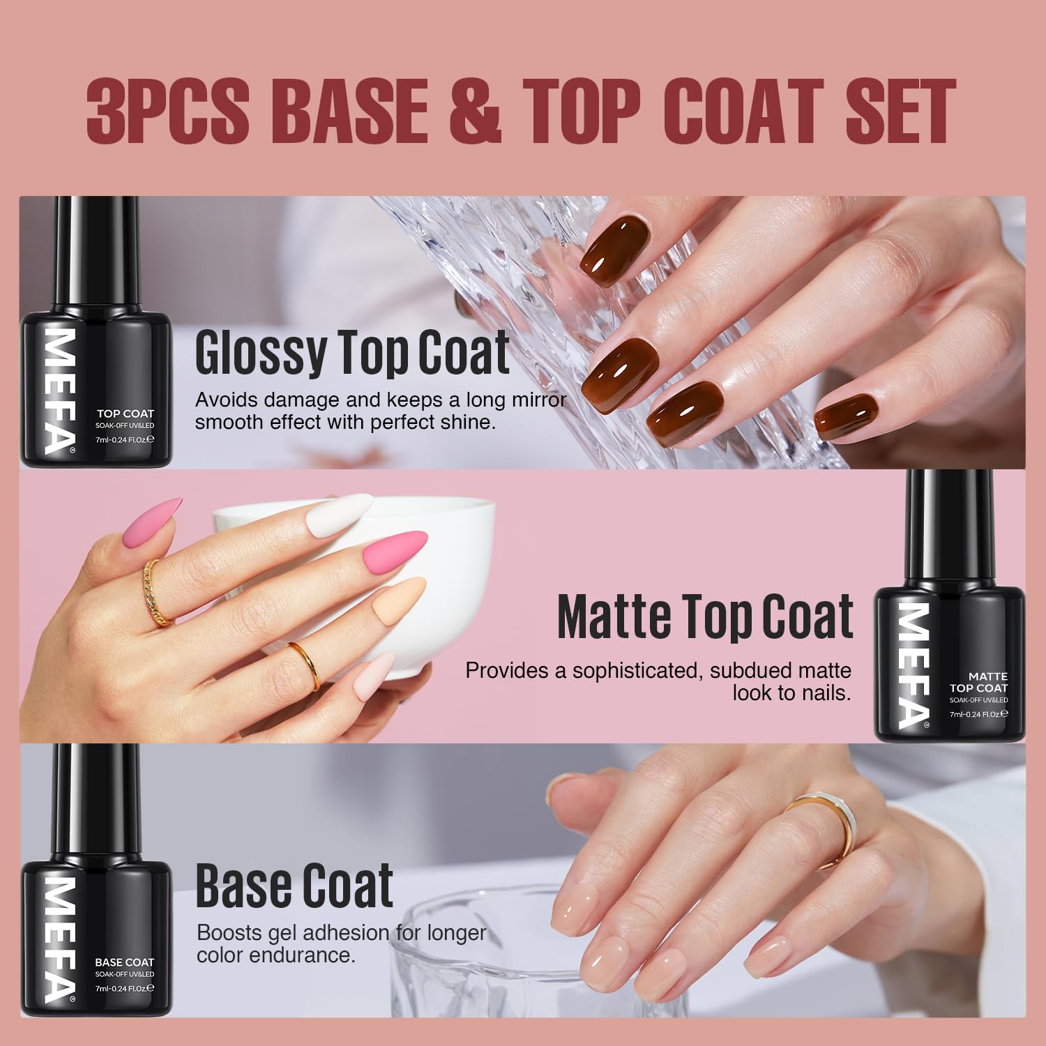 MEFA exclusive salon at home kit for convenient DIY manicures