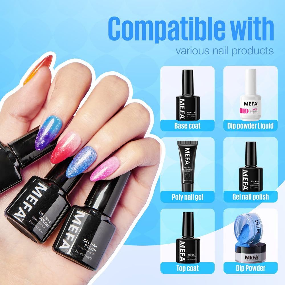MEFA gel-polish compatibility supports gel and related systems
