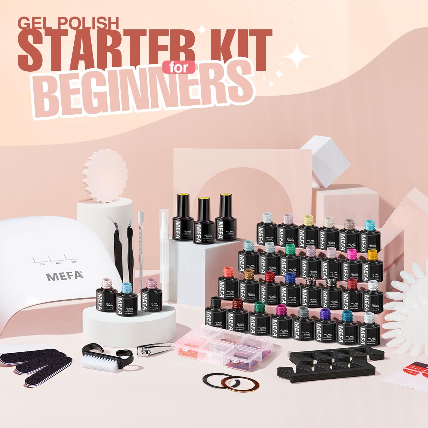 MEFA gift-ready nail art kit is a thoughtful present for DIY enthusiasts.