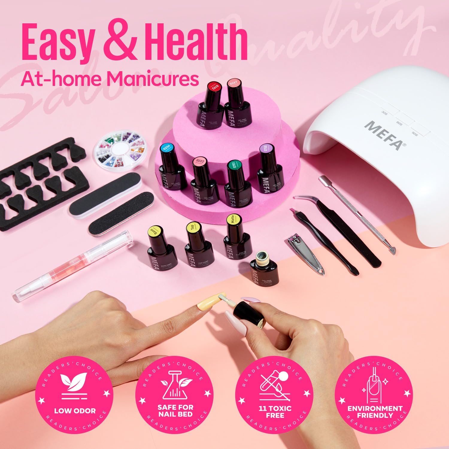 MEFA instant cuticle remover cream eases prep with chamomile and aloe