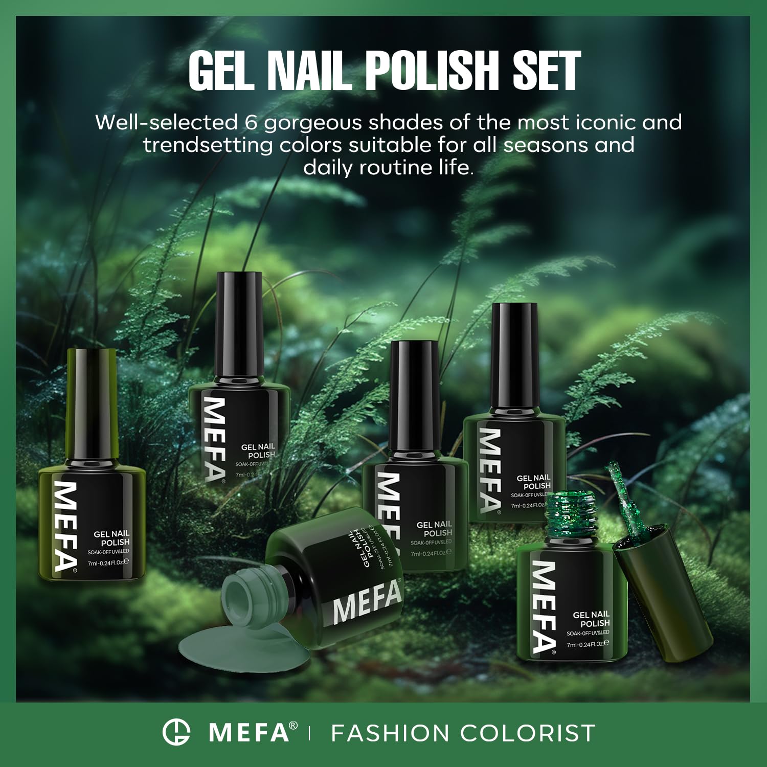 MEFA application image shows smooth bubble-free gel application at home
