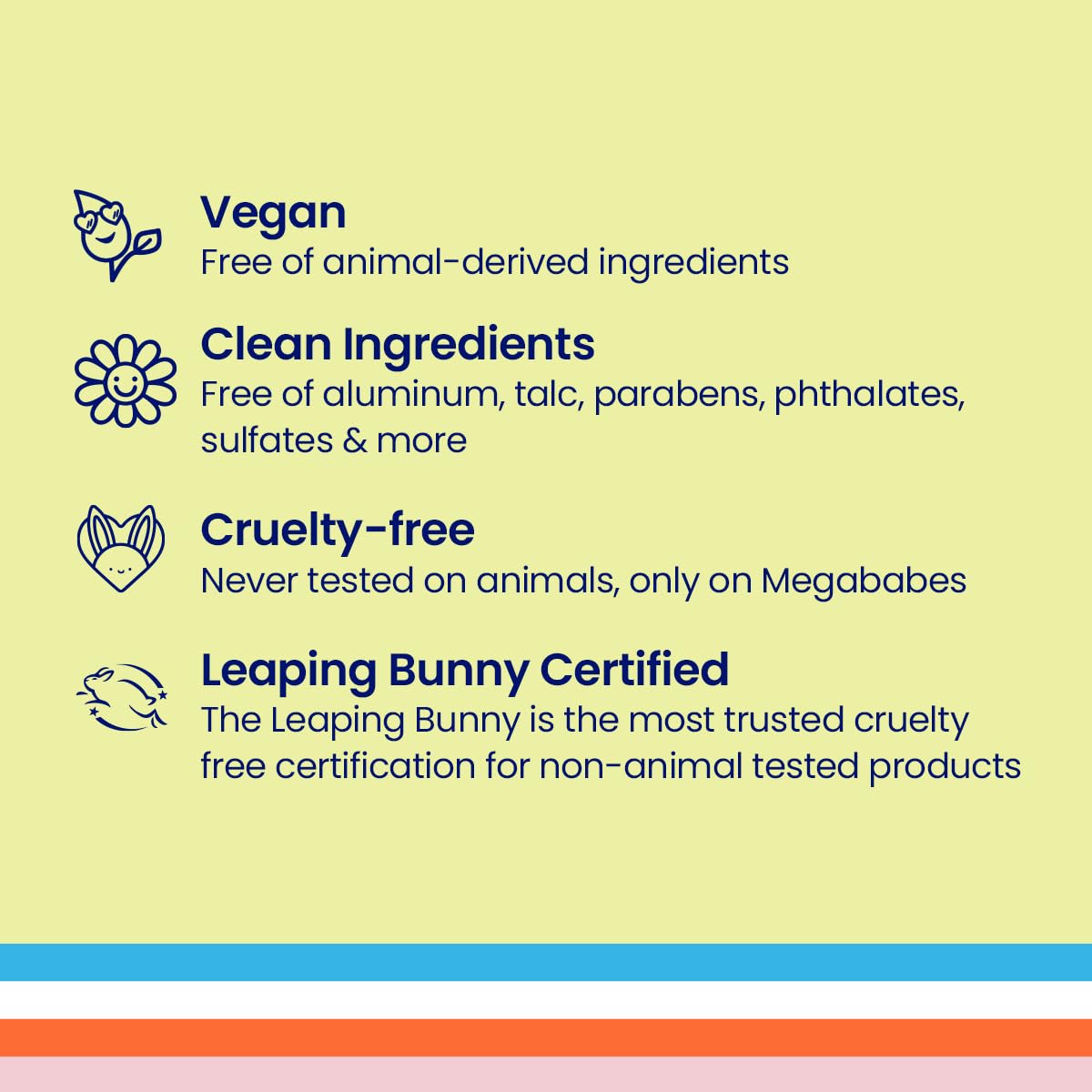 Megababe Coco Deo aluminum-free design for sensitive skin.