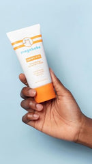 Megababe Underarm Mask Happy Pits on skin demonstrates direct mask use