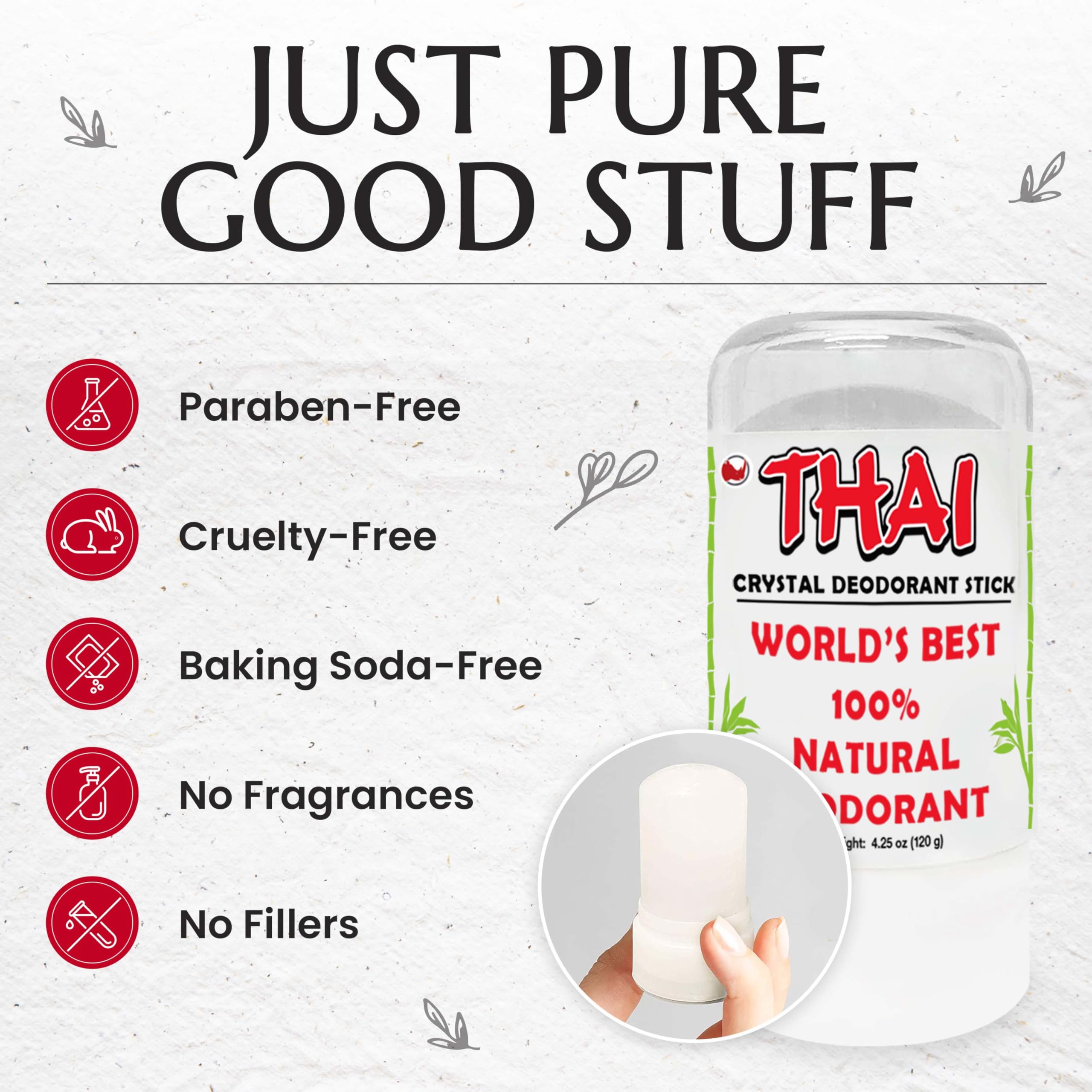 MegaRhino Thai Deodorant Stones travel-ready case for gym and trips.